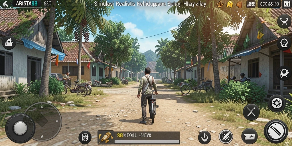 Tampilan gameplay ARISTA88 yang mengasyikkan dan realistis.