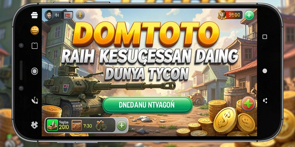 Tampilan gameplay DOMTOTO yang menawan dan interaktif.