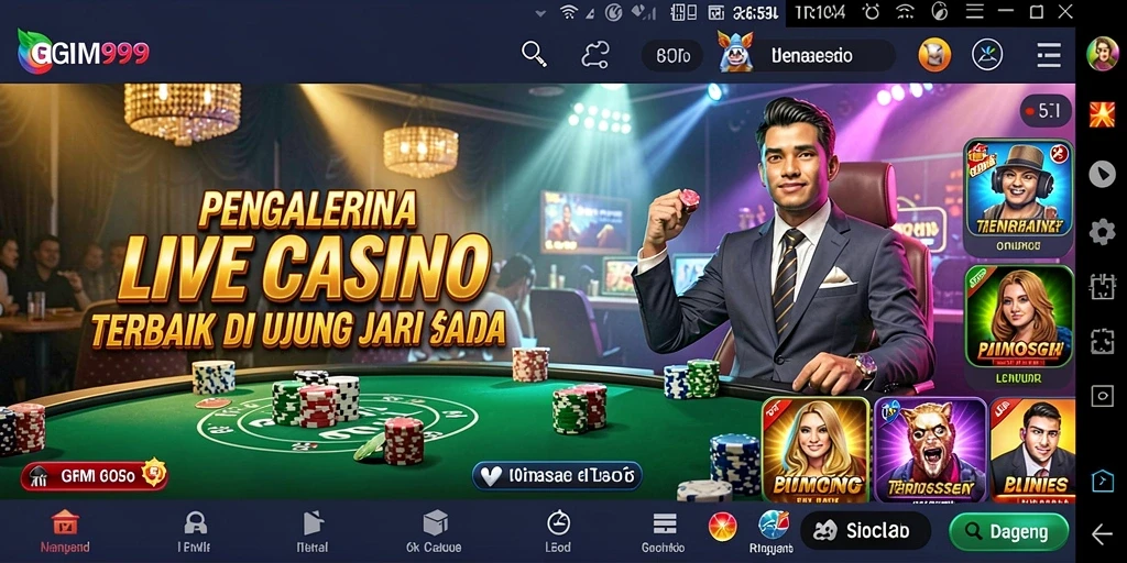 Gameplay langsung yang mendebarkan di GIM999.
