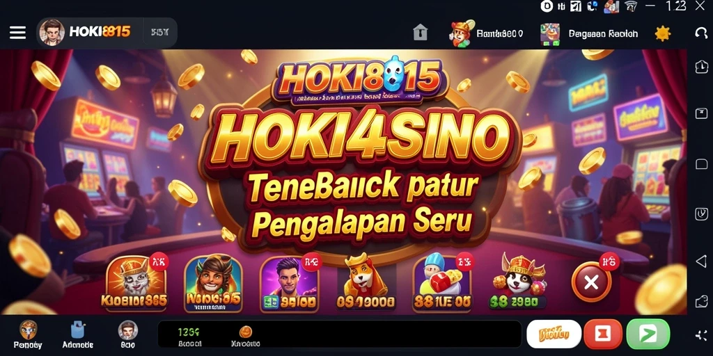 Tampilan gameplay HOKI8815 yang seru dan menegangkan.