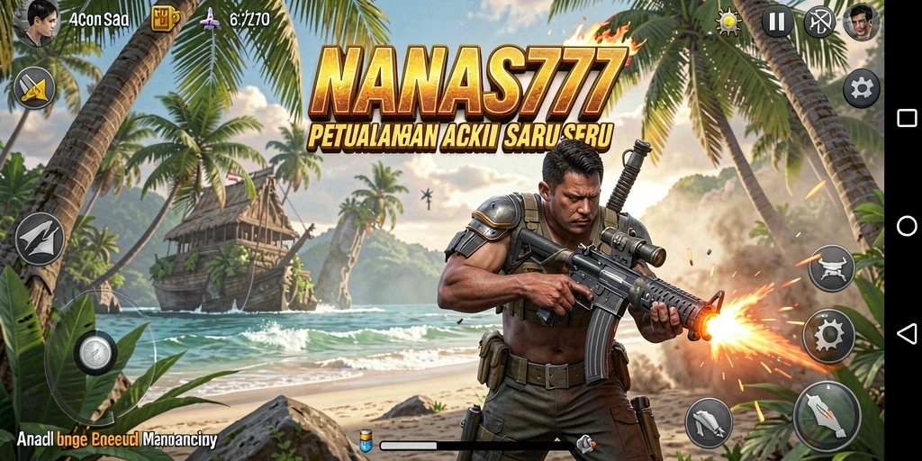 Tampilan gameplay seru dalam NANAS777 yang penuh aksi.