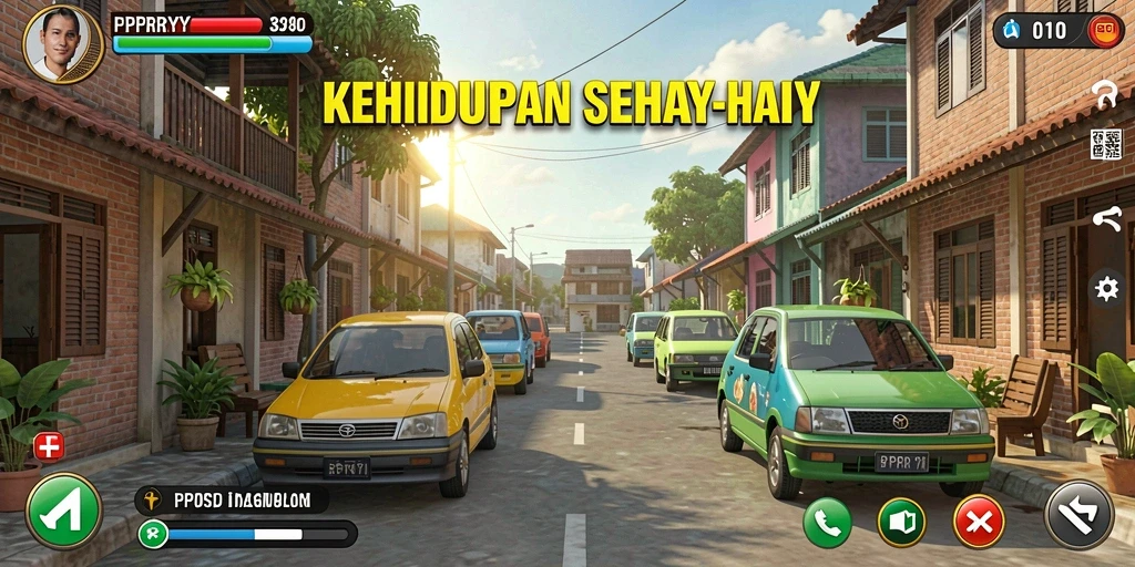 Tampilan gameplay PPRRYY yang mendalam dan interaktif.
