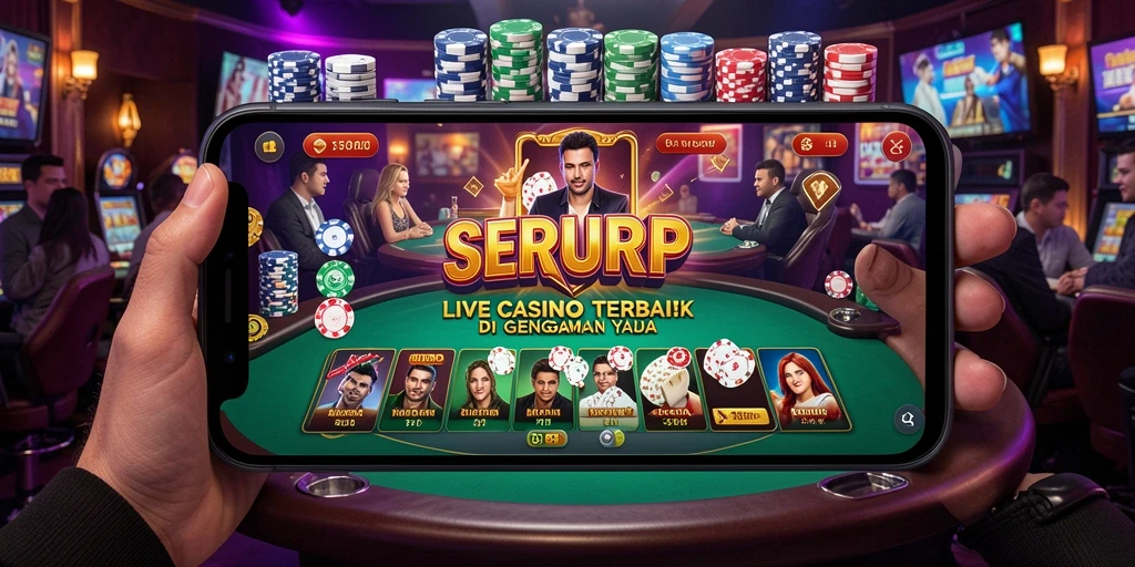 Tampilan gameplay SERURP yang mengasyikkan dan interaktif.
