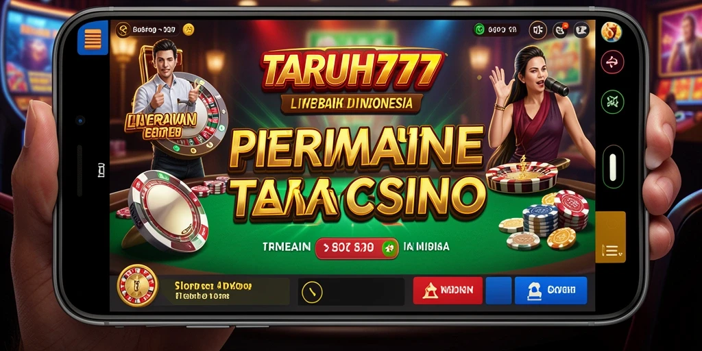 Tampilan gameplay Live Casino yang menarik dan interaktif.