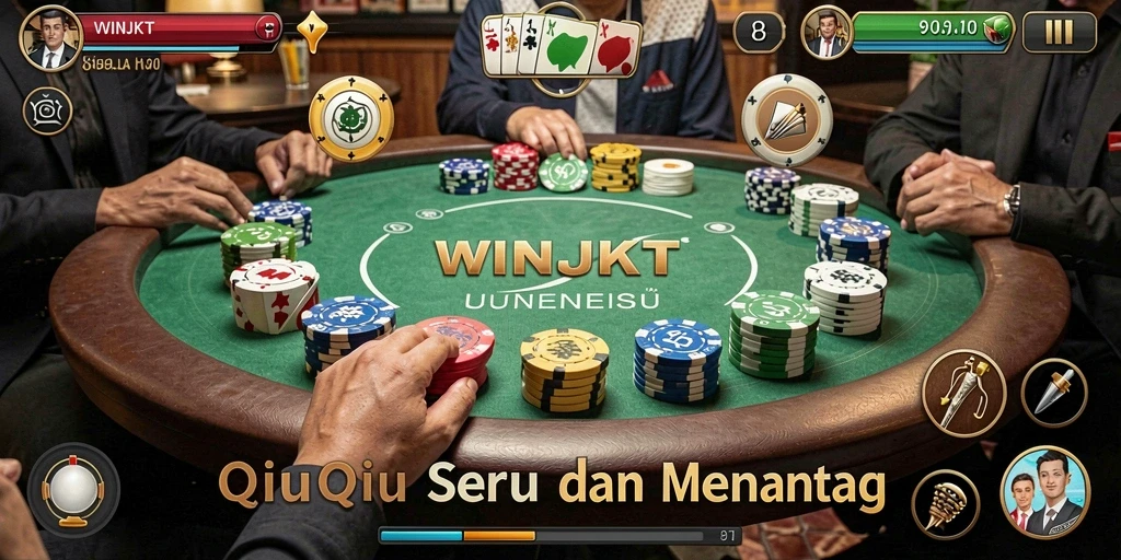 Screenshot gameplay QiuQiu yang seru dan menarik.