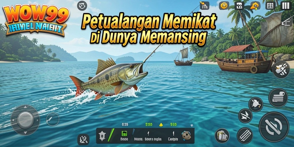 Gameplay seru menangkap ikan di WOW99 dengan grafis menawan.